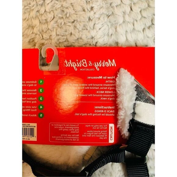 Insulated Buffalo Plaid Dog Harnesses - Picture 3 of 3